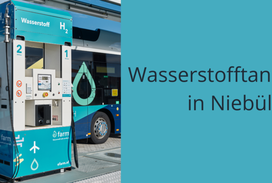 Zapfsäule der Wasserstofftankstelle in Niebüll | © GP JOULE Hydrogen GmbH